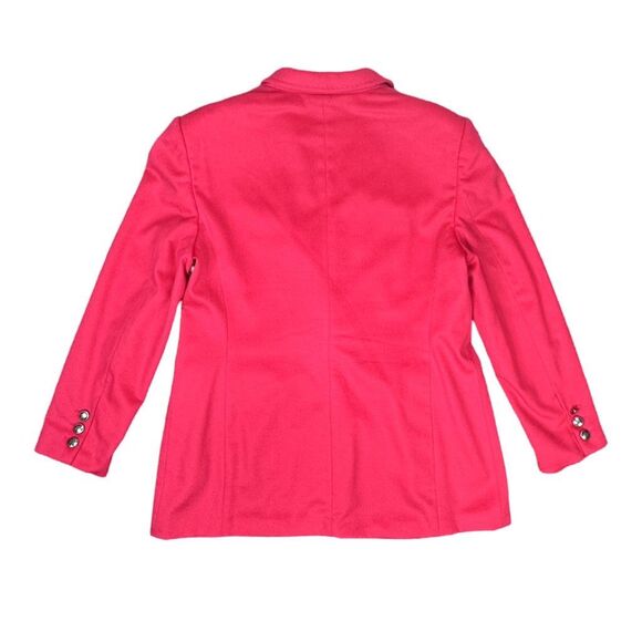 Vintage Escada Margaretha Ley x Piacenza Orylactus Rabbit Wool Blazer - Size 44 - Picture 8 of 11